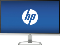 HP - 25" IPS LED HD Monitor - Natural silver
