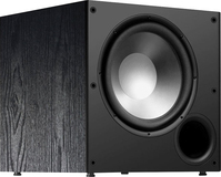 Polk Audio - PSW Series 10" Active Subwoofer - Black