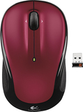 Logitech - M325 Wireless Optical Mouse - Red